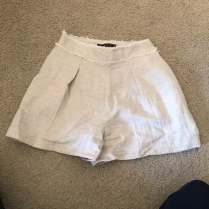 Zara high waisted shorts